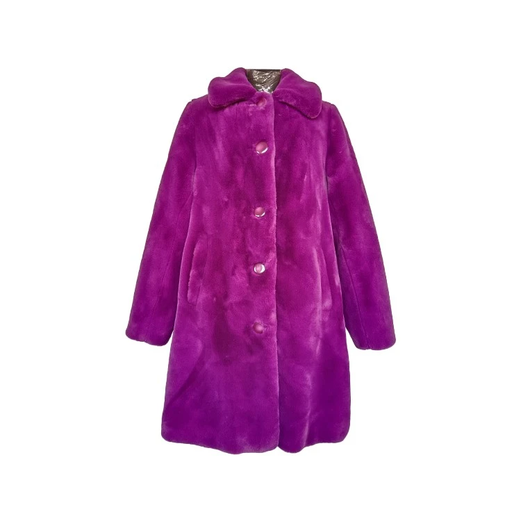 Faux fur Mid Length Women's Coat